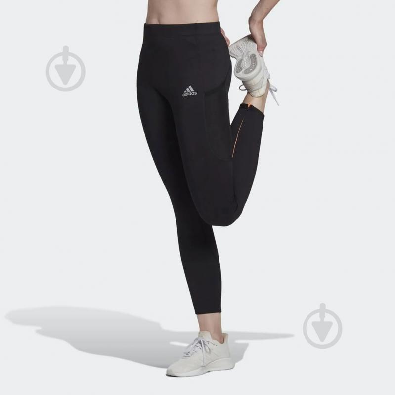 Тайтсы Adidas HF6643 р.XS черный - фото 2