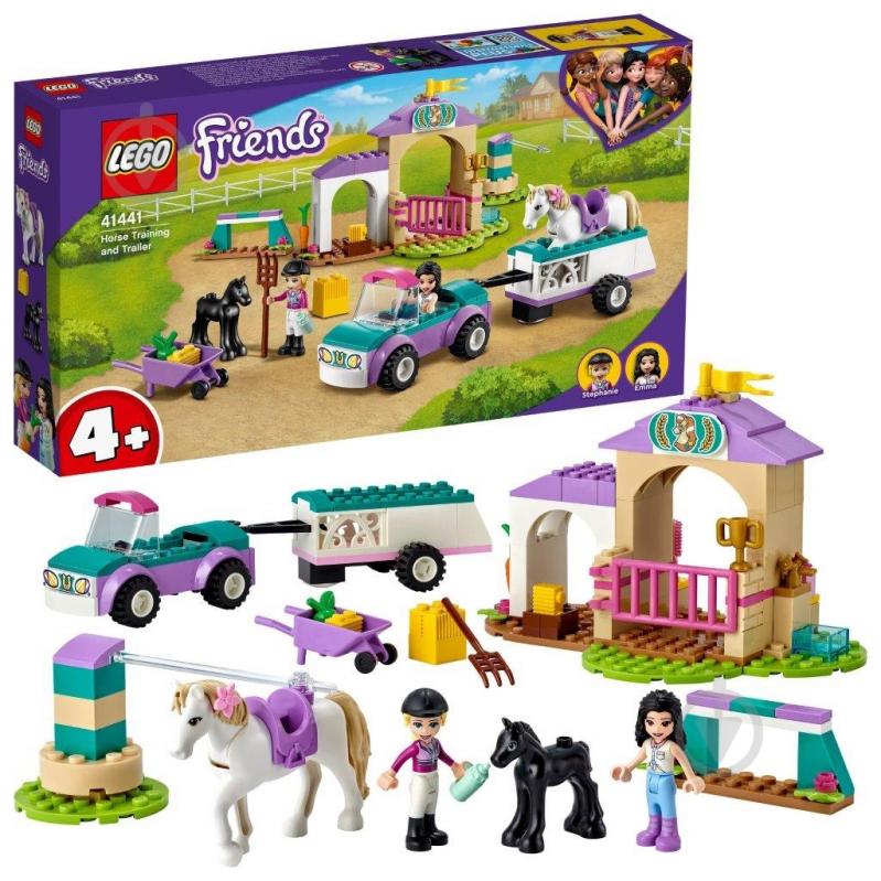 Конструктор LEGO Friends Вишкіл коней і причеп 41441 - фото 2