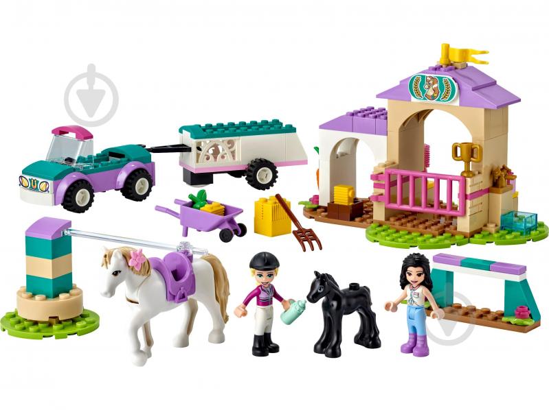 Конструктор LEGO Friends Вишкіл коней і причеп 41441 - фото 4