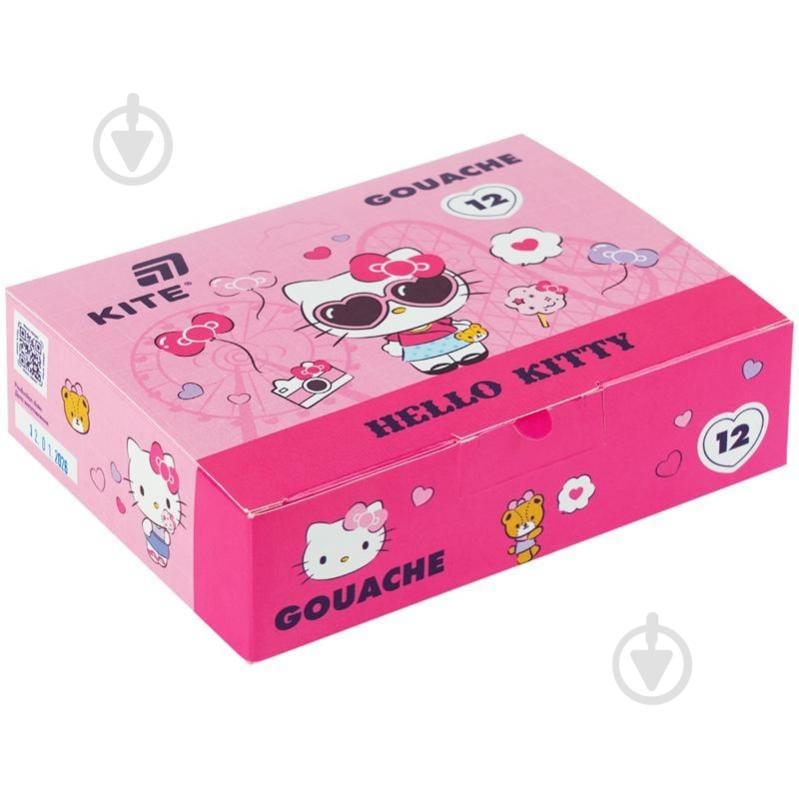 Гуашь Hello Kitty 12 цветов x 20 мл HK26-063 KITE - фото 1 Гуашь Hello Kitty 12 цветов x 20 мл HK26-063 KITE - фото 1