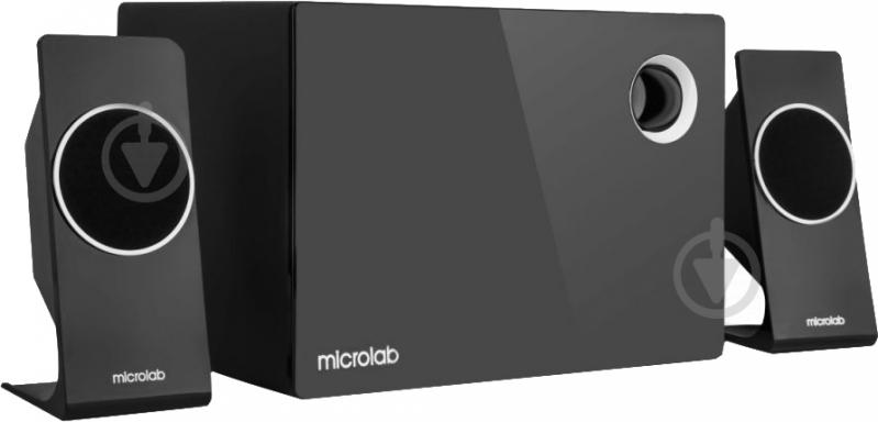 Акустическая система Microlab M-660 2.1 black - фото 1