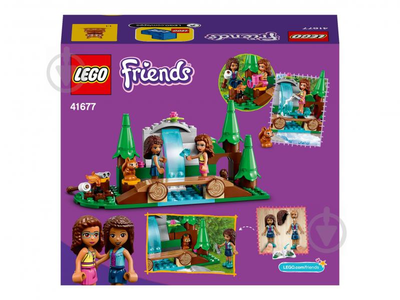 Конструктор LEGO Friends Лесной водопад 41677 - фото 3