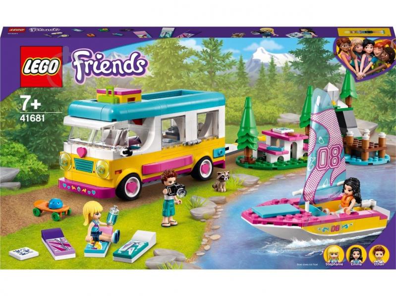 Конструктор LEGO Friends Лісовий будинок на колесах і яхта 41681 - фото 1