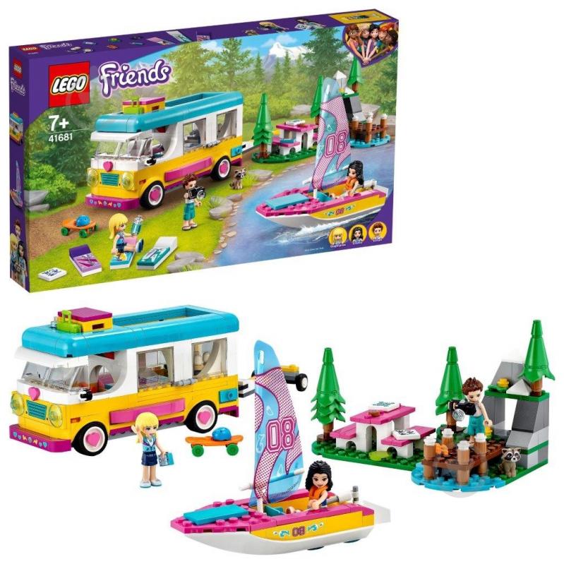 Конструктор LEGO Friends Лісовий будинок на колесах і яхта 41681 - фото 2