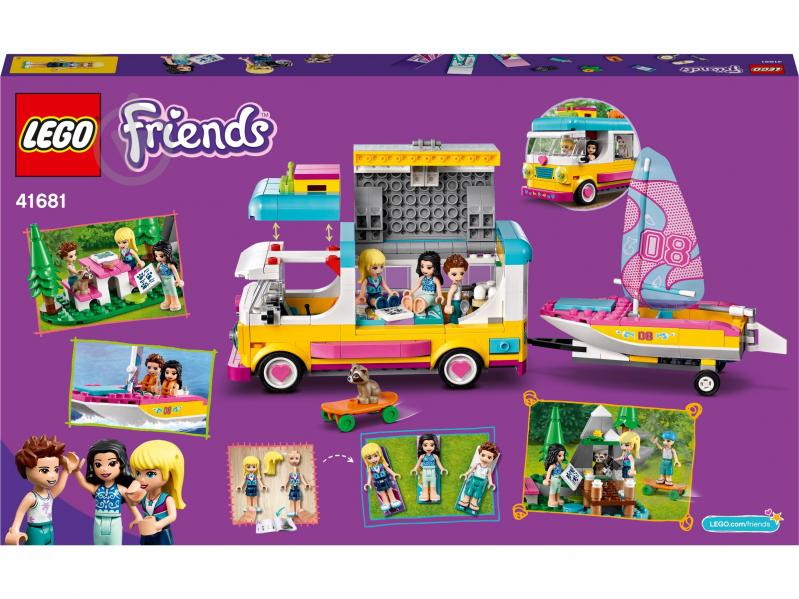 Конструктор LEGO Friends Лісовий будинок на колесах і яхта 41681 - фото 3