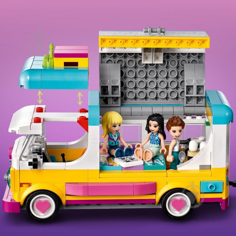 Конструктор LEGO Friends Лісовий будинок на колесах і яхта 41681 - фото 7