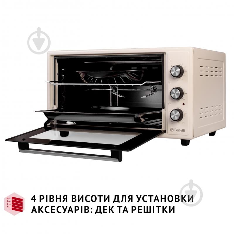 Электрическая печь Perfelli MIRAGE 48 IVORY - фото 11 Электрическая печь Perfelli MIRAGE 48 IVORY - фото 11
