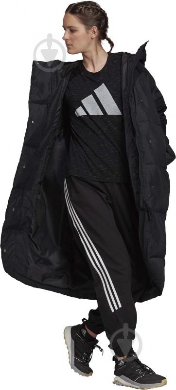 Пальто для дівчаток Adidas W BIG BAFFLE C GT6539 р.XS чорне - фото 5