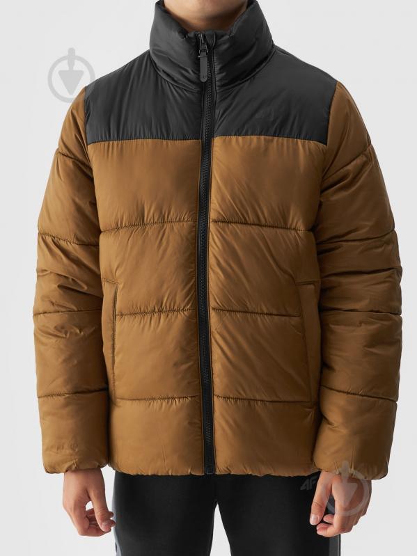 Пуховик 4F DOWN JACKET M461 4FJWAW24TDJAM461-82S р.140 бежевий - фото 6