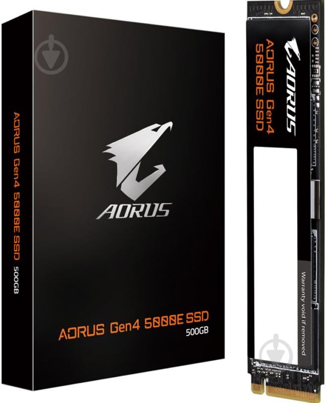 SSD-накопичувач Gigabyte Aorus 500GB M.2 PCI Express 4.0 x4 3D TLC NAND (AG450E500G-G) - фото 7