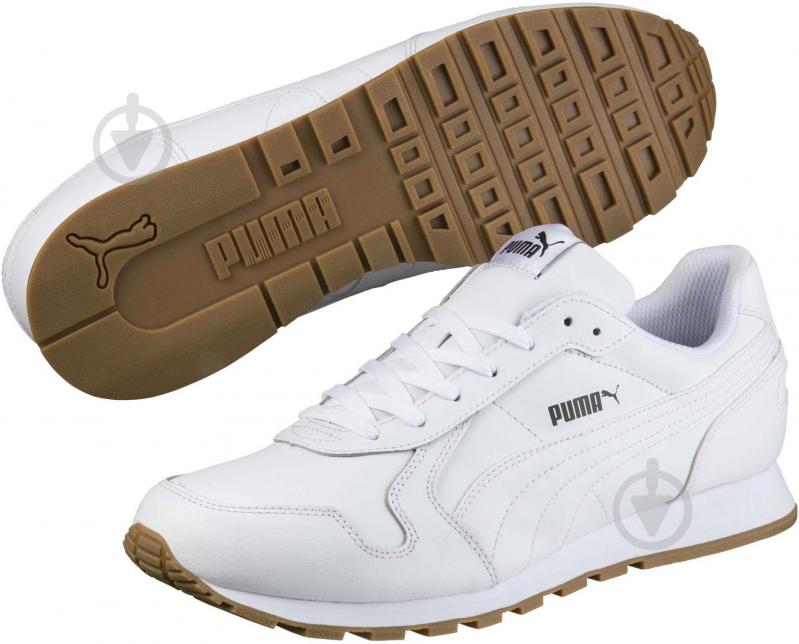 Кросівки чоловічі Puma ST RUNNER FULL L 35913007 р.45 білі - фото 3