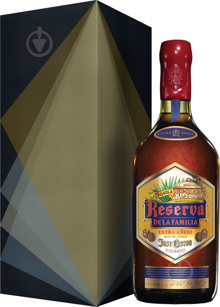 Текіла Jose Cuervo Reserva de la Familia Anjeho 0.7 л 38% у подарунковій упаковці 0,7 л 38% - фото 1