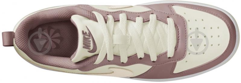 Кросівки для дівчаток демісезонні Nike COURT BOROUGH LOW RECRAFT DV5456-129 р.38,5 бежеві із рожевим - фото 8