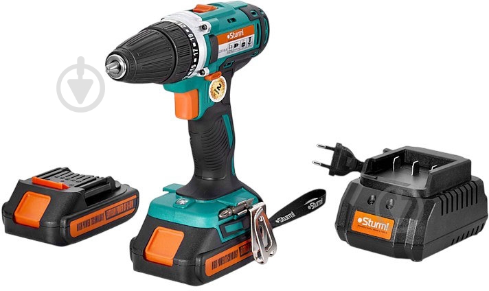 Шуруповерт аккумуляторный Sturmax CDM3218LB - фото 1