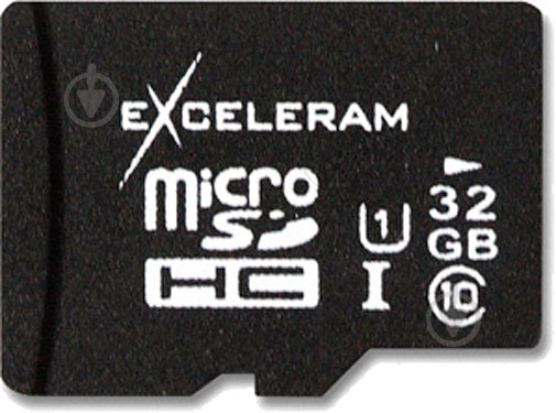 Карта памяти Exceleram microSDHC 32 ГБ Class 10 (MSD3210A) UHS-1 - фото 2 Карта памяти Exceleram microSDHC 32 ГБ Class 10 (MSD3210A) UHS-1 - фото 2