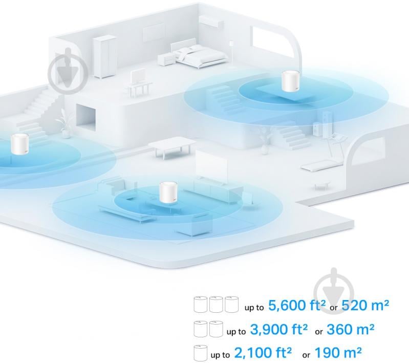 Wi-Fi-система TP-Link Deco X10(3-pack) - фото 5