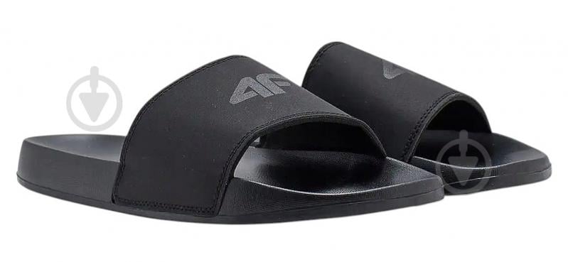 Шльопанці 4F SLIDES M011 4FRMM00FSLIM011-21S р.40 чорний - фото 3 Шльопанці 4F SLIDES M011 4FRMM00FSLIM011-21S р.40 чорний - фото 3