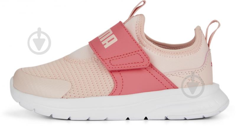 Кроссовки для девочек Puma PUMA EVOLVE SLIP ON PS 38913505 р.34 оранжевые - фото 2 Кроссовки для девочек Puma PUMA EVOLVE SLIP ON PS 38913505 р.34 оранжевые - фото 2