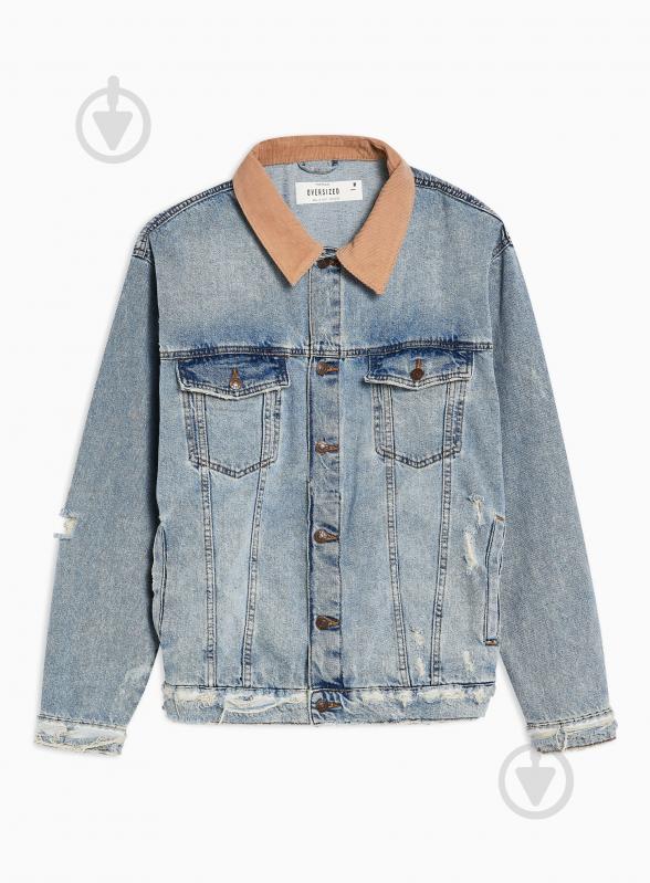 Куртка мужская TopMan CASUAL JKTS 64P10S-BLE р.S синяя - фото 2 Куртка мужская TopMan CASUAL JKTS 64P10S-BLE р.S синяя - фото 2