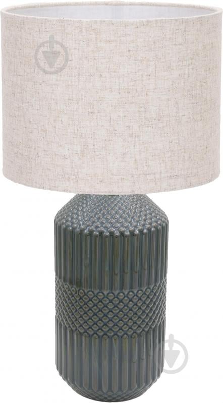 Настільна лампа Sensio Ethno 1x40 Вт E27 зелений ALT-T-F5013B - фото 1 Настільна лампа Sensio Ethno 1x40 Вт E27 зелений ALT-T-F5013B - фото 1