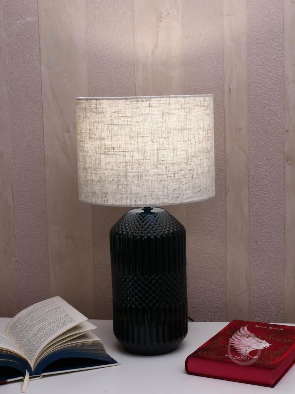 Настільна лампа Sensio Ethno 1x40 Вт E27 зелений ALT-T-F5013B - фото 4 Настільна лампа Sensio Ethno 1x40 Вт E27 зелений ALT-T-F5013B - фото 4