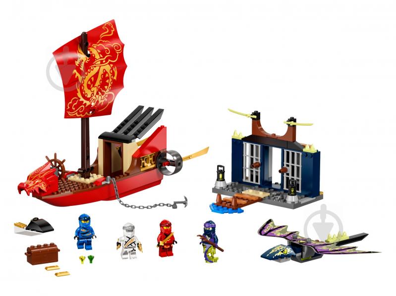 Конструктор LEGO Ninjago Остання битва корабля "Дарунок долі" 71749 - фото 3