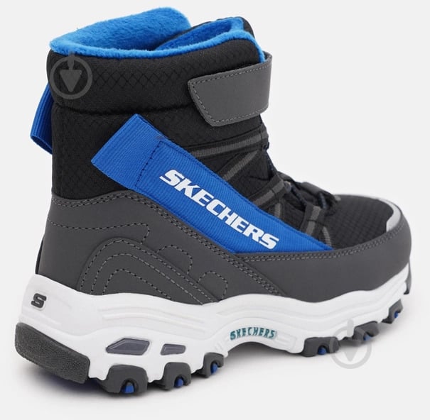 Ботинки Skechers D'LITES 660092L BKBL р.31 серый - фото 4