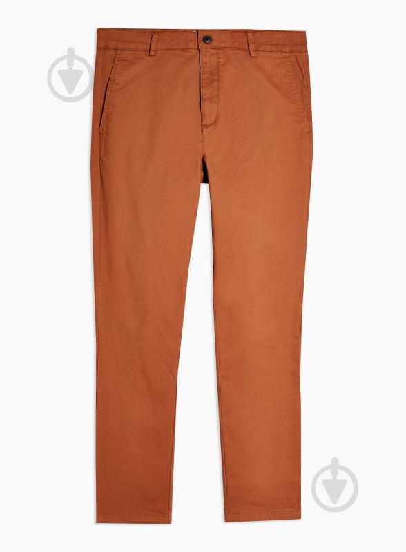 Брюки TopMan CASUAL TROUSERS 68D14T-RST 30R оранжевый - фото 2