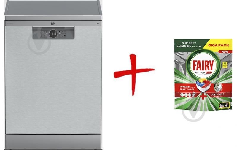 Посудомийна машина Beko BDFN 26522 XQ - фото 1