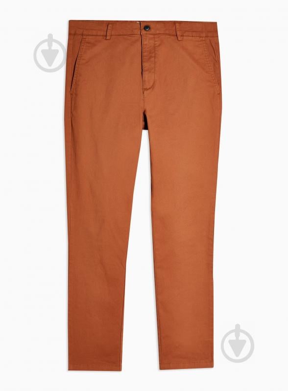 Брюки TopMan CASUAL TROUSERS 68D14T-RST 36R оранжевый - фото 2