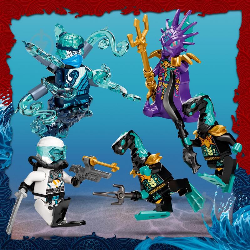 Конструктор LEGO Ninjago Водный дракон 71754 - фото 7