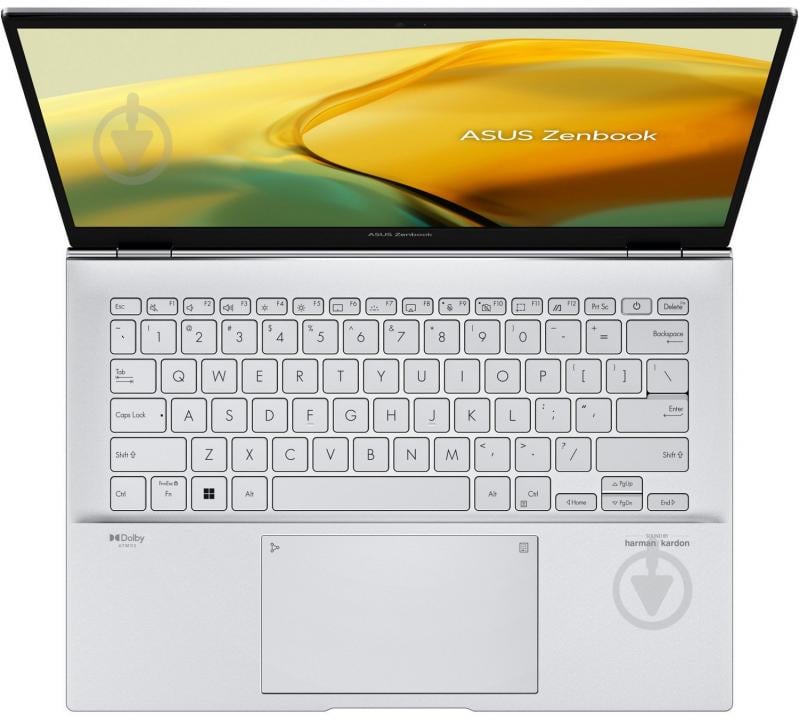 Ноутбук Asus Zenbook 14 UX3402VA-KP695 14" (90NB10G6-M012J0) foggy silver - фото 4