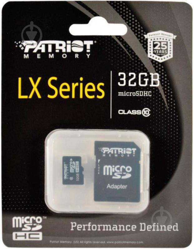 Карта пам'яті Patriot microSDHC 32 ГБ Class 10 (PSF32GMCSDHC10) UHS-1 - фото 4