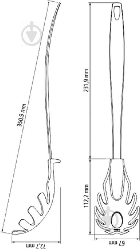 Ложка для спагетти MOVIN 25755/190 Tramontina - фото 3