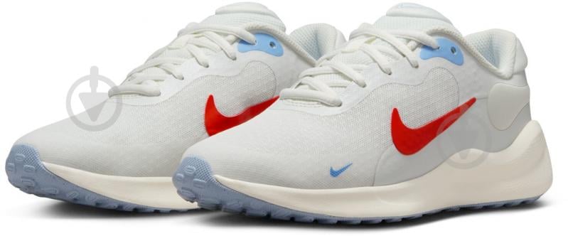 Кроссовки детские Nike REVOLUTION 7 FB7689-104 р.40 белые - фото 5 Кроссовки детские Nike REVOLUTION 7 FB7689-104 р.40 белые - фото 5