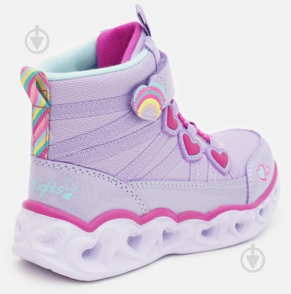 Черевики Skechers HEART LIGHTS 302668N LVMT р.23 сірий - фото 4