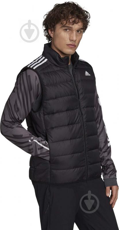 Жилет Adidas ESS DOWN VEST GH4583 р.S чорний - фото 7