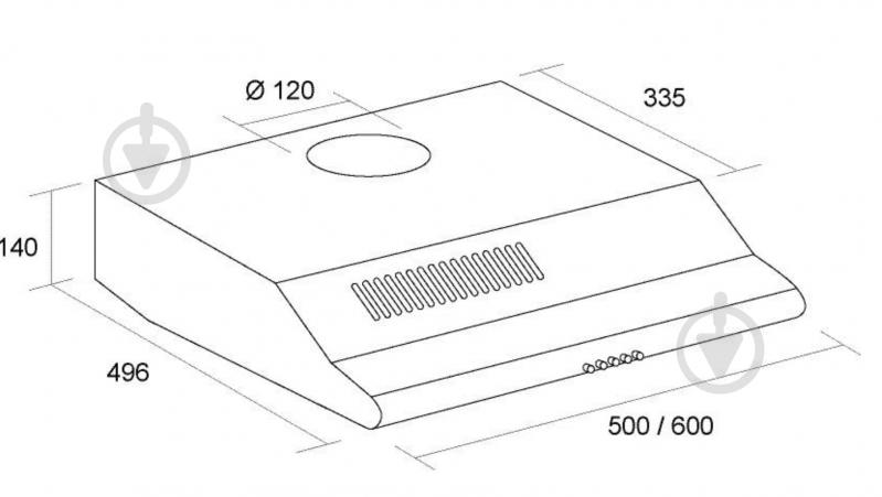 Вытяжка Borgio GIO (PL) 60 BLACK - фото 17