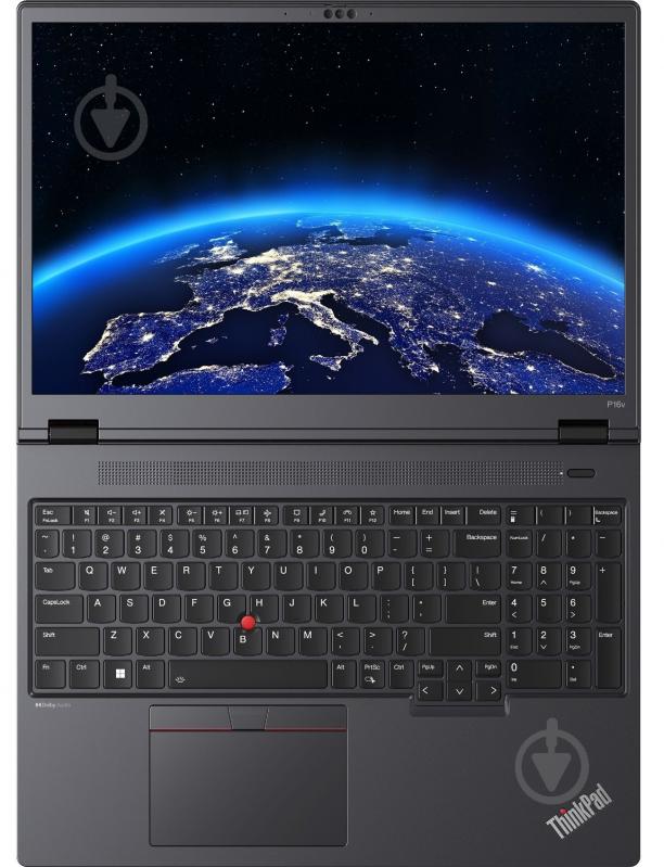 Ноутбук Lenovo ThinkPad P16v Gen 2 16" (21KX0014RA) black - фото 5