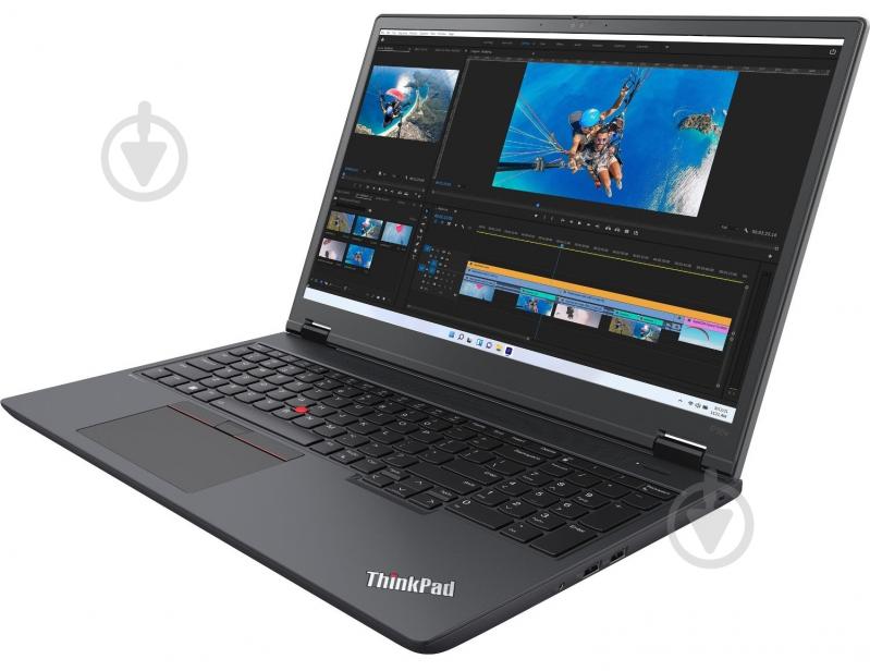 Ноутбук Lenovo ThinkPad P16v Gen 2 16" (21KX0014RA) black - фото 3