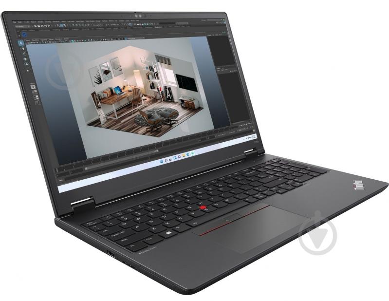 Ноутбук Lenovo ThinkPad P16v Gen 2 16" (21KX0014RA) black - фото 2