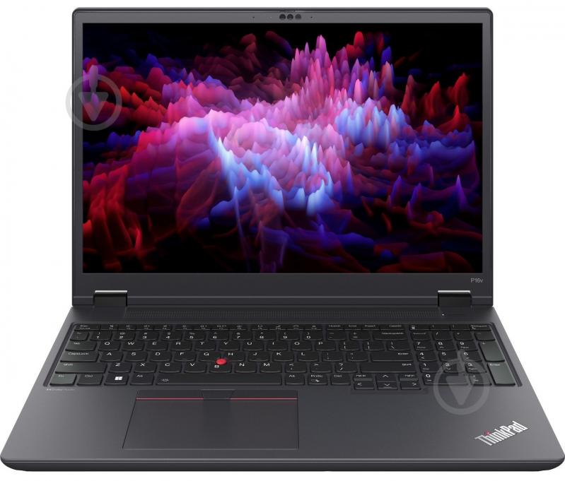 Ноутбук Lenovo ThinkPad P16v Gen 2 16" (21KX0014RA) black - фото 1