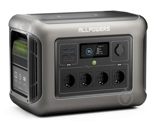 Зарядна станція ALLPOWERS R1500 (1152 Вт·год) - фото 3