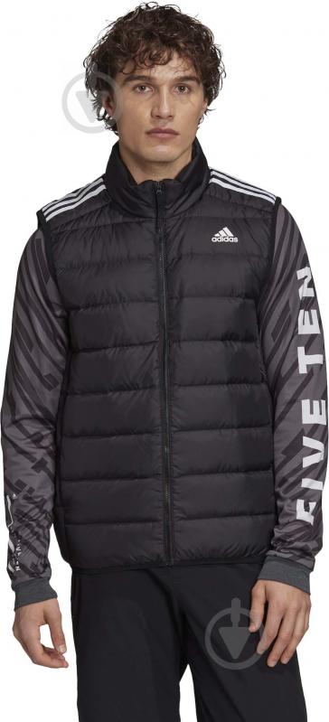 Жилет Adidas ESS DOWN VEST GH4583 р.2XL чорний - фото 2