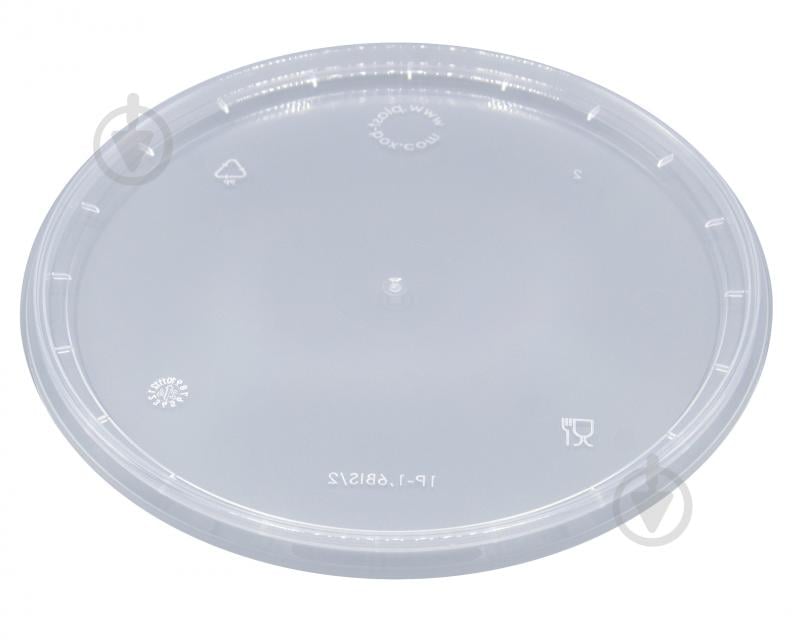 Крышка Пласт-Бокс для ведра 1.6 л прозрачный - фото 1 Крышка Пласт-Бокс для ведра 1.6 л прозрачный - фото 1