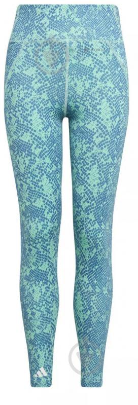 Лосины Adidas IC0354 р.152 бирюзовый - фото 1