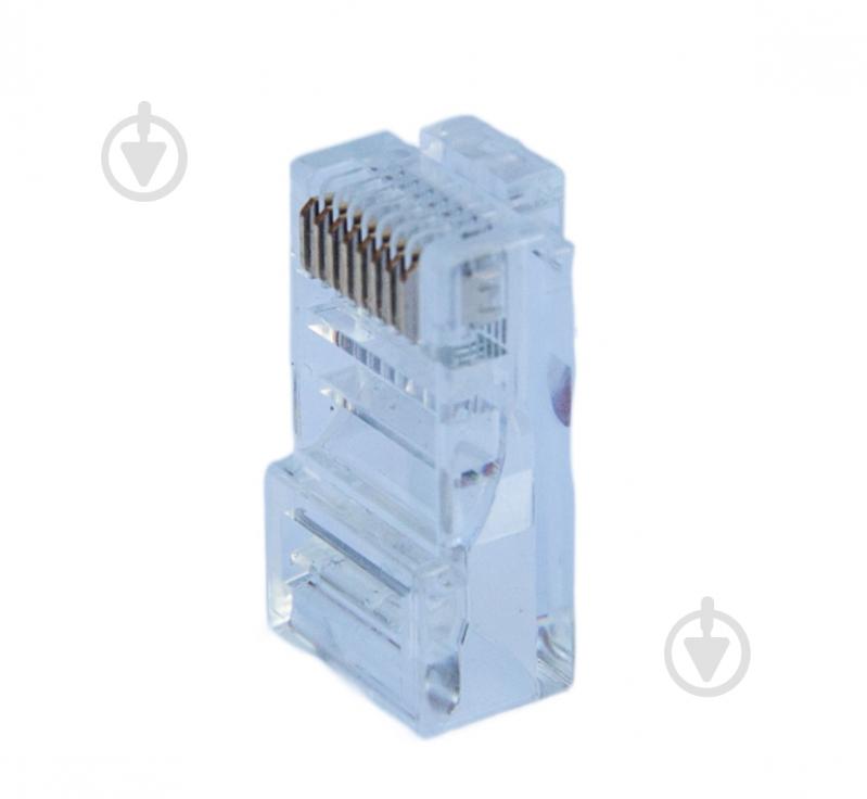 Коннектор Gear GC-UTPC5E8P8CRJ45-100, RJ45, UTP, CAT5E белый - фото 1