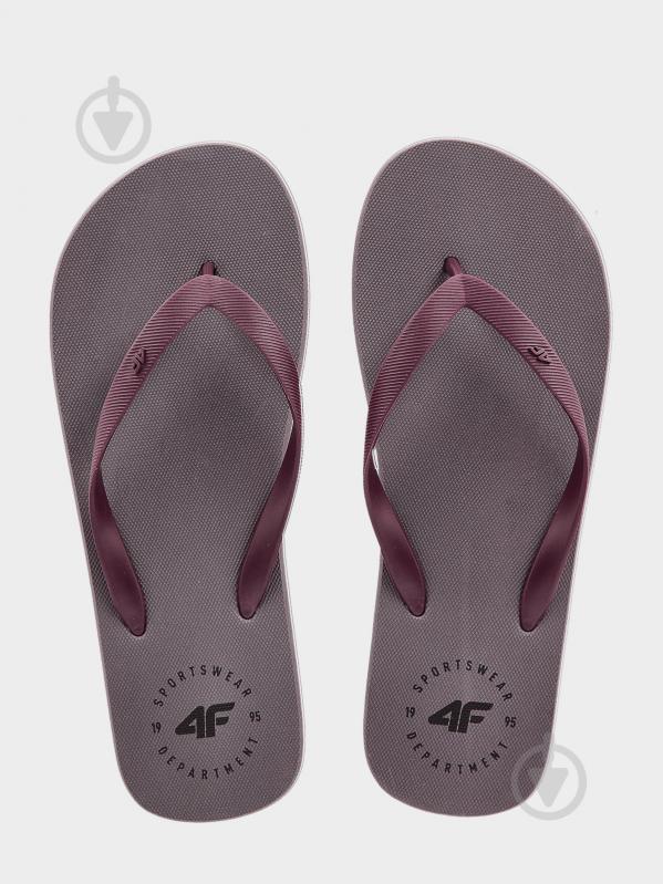 Шлепанцы 4F 4FMM00FFLIM026A-23S р.42 серый - фото 4