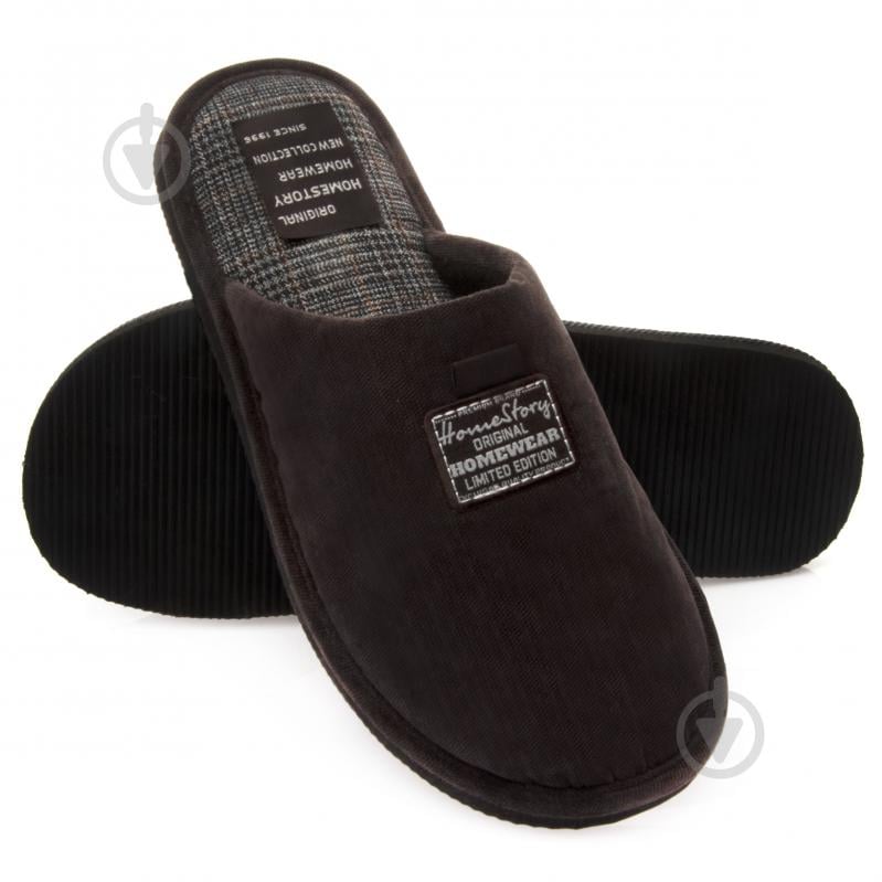 Тапки домашние Home Story 251081-E р.41-45 в ассортименте - фото 1 Тапки домашние Home Story 251081-E р.41-45 в ассортименте - фото 1