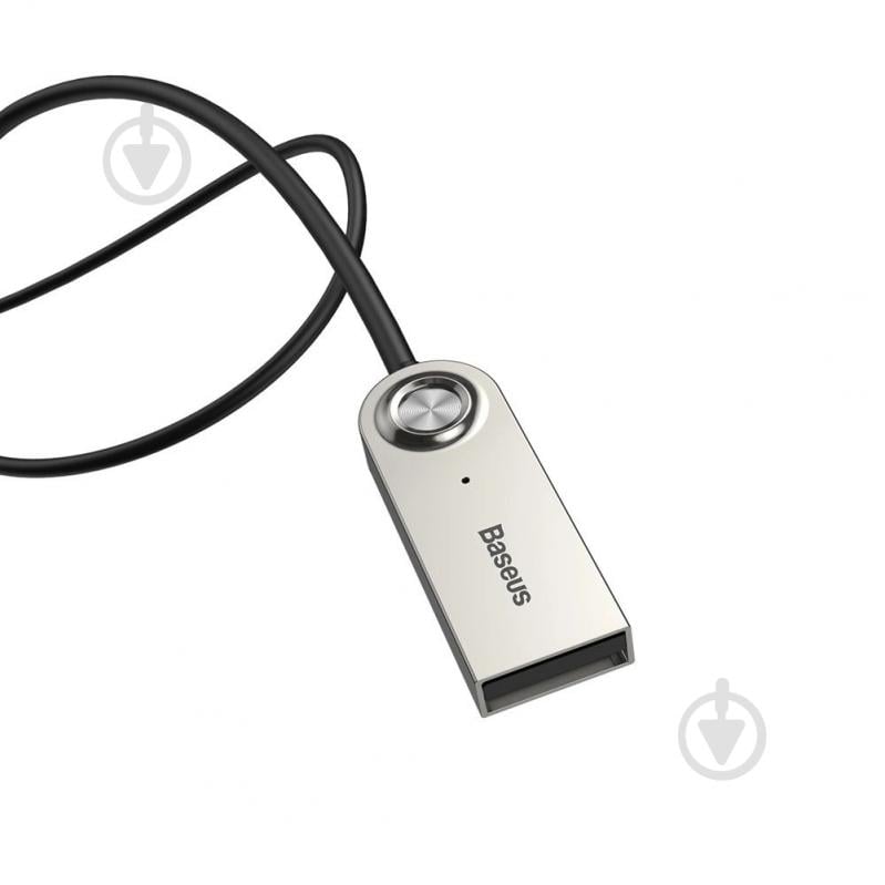 FM-трансмітер BASEUS BA01 USB Wireless adapter cable Black (CABA01-01) - фото 2